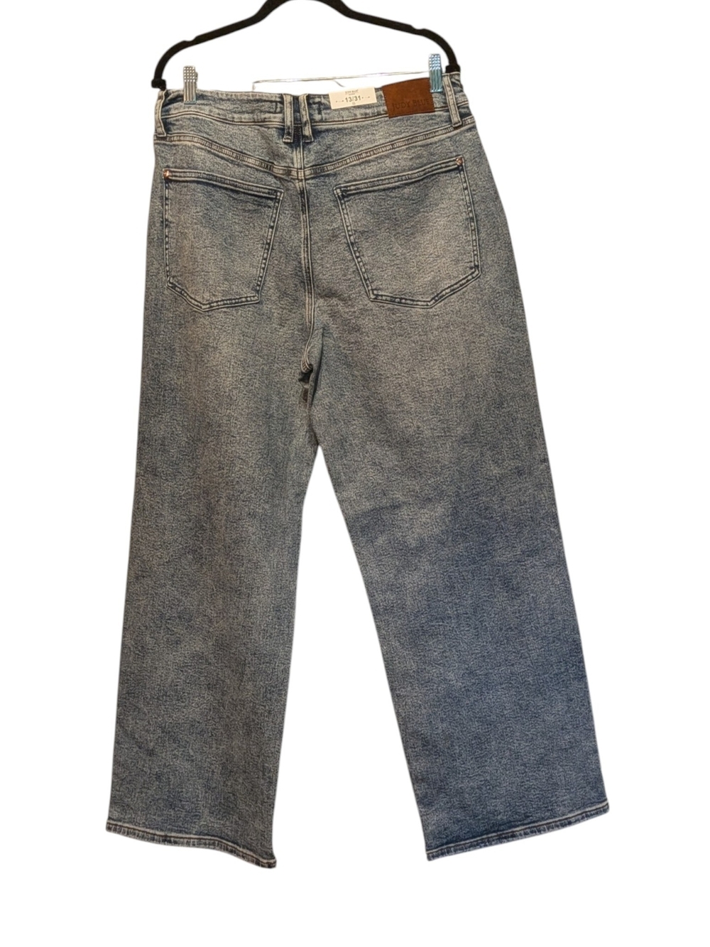 Judy Blue Women's Wide-Leg Washed Blue Jeans - Picture 10 of 10